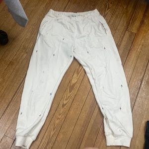 Z supply lightening bolt sweatpants.